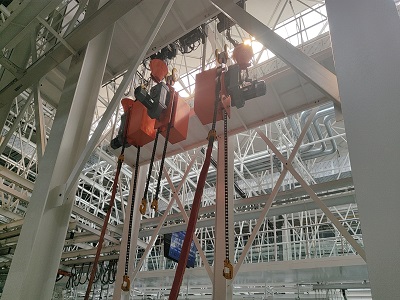 Chassis Flip Device with PLC Control System