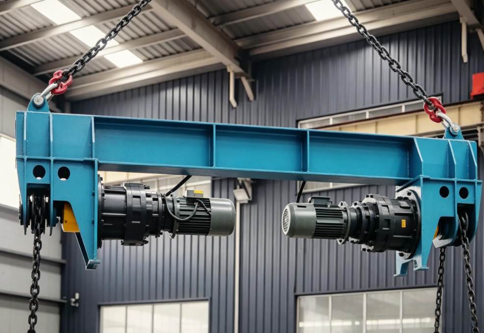Chain type beam rotator