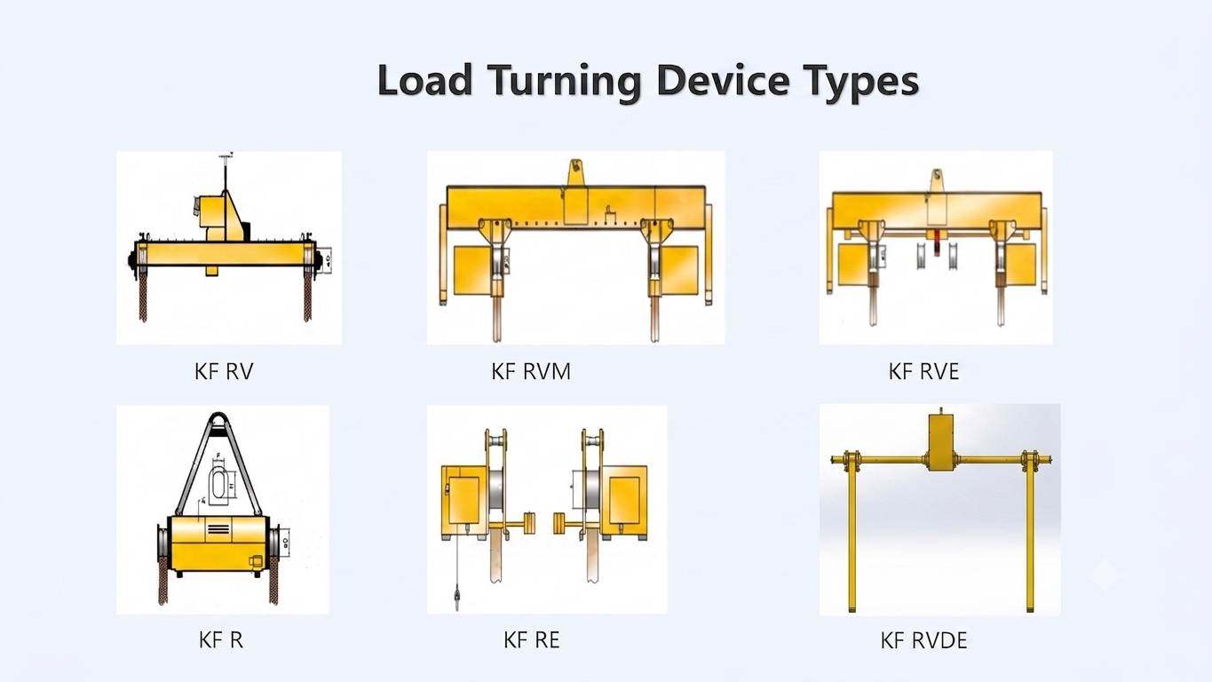 Types of load turning devices
