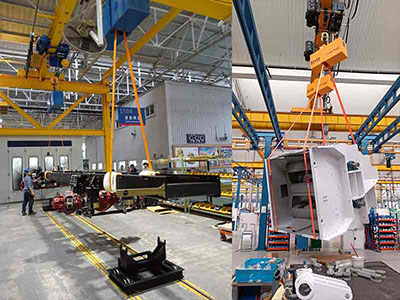 Load Rotating Beam for Container Spreader Assembly